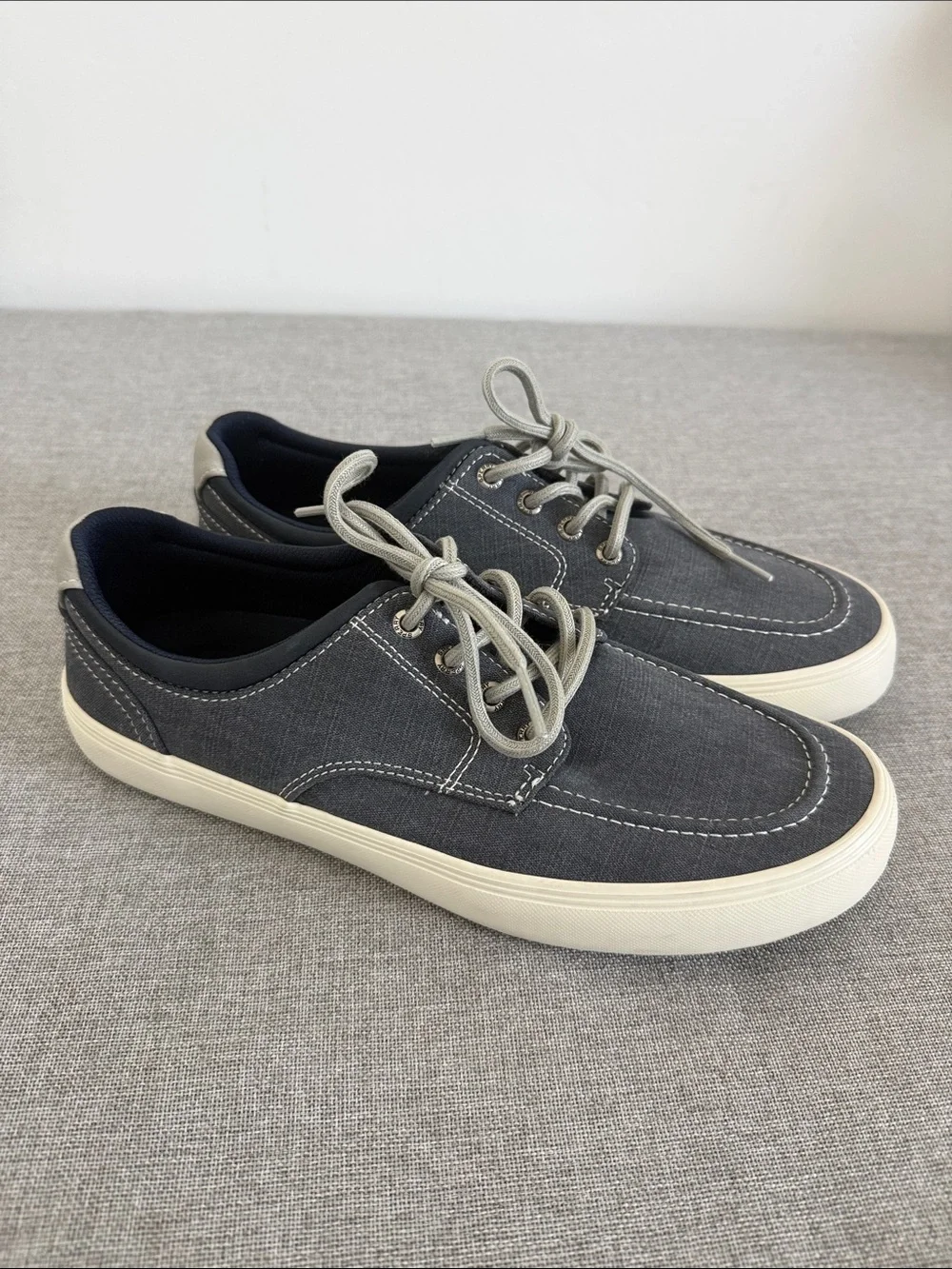Sperry Men's Moc Stripe Plus Canvas Casual Sneakers